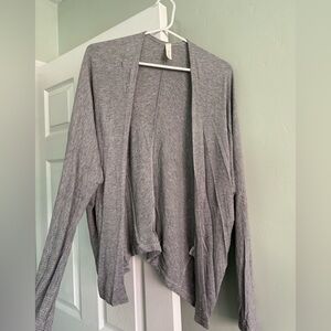 EUC GREY CARDIGAN SIZE SMALL